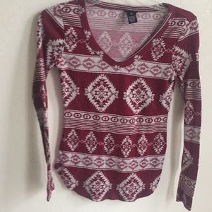 Long sleeve shirt light weight